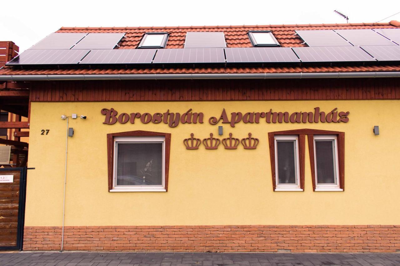 Borostyan Apartmanhaz Mórahalom Exteriér fotografie